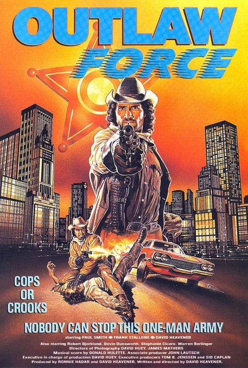 Movie poster for Outlaw Force (1988)
