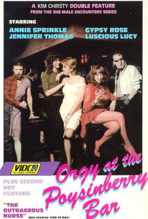 Movie poster for She-Male Encounters 5: Orgy at the Poysinberry Bar (1982)