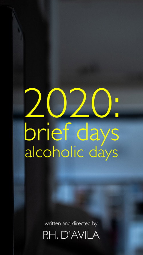 Movie poster for brief days alcoholic days (2020)