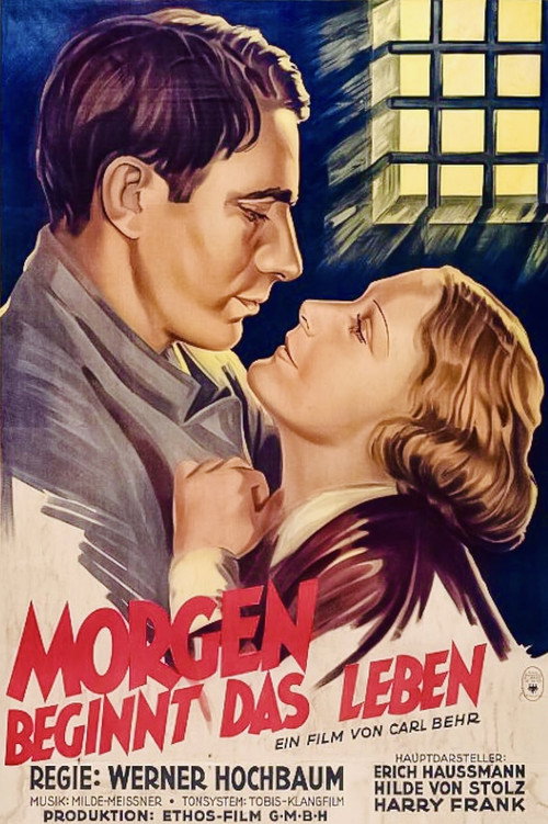 Movie poster for Life Begins Tomorrow (1933)