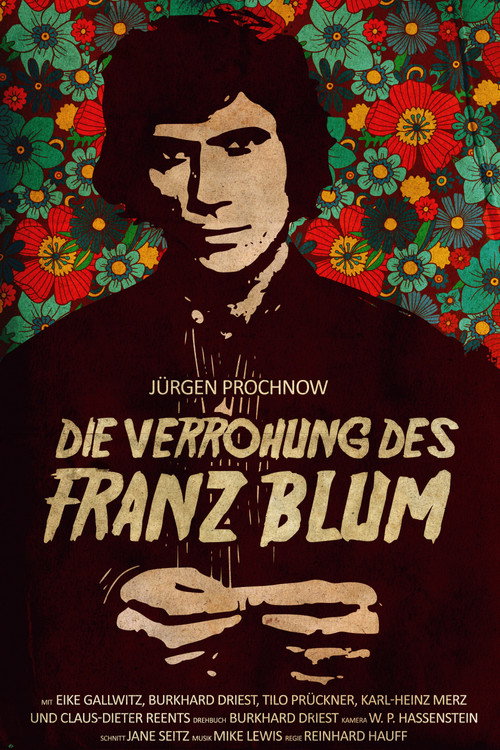 Movie poster for The Brutalization of Franz Blum (1974)
