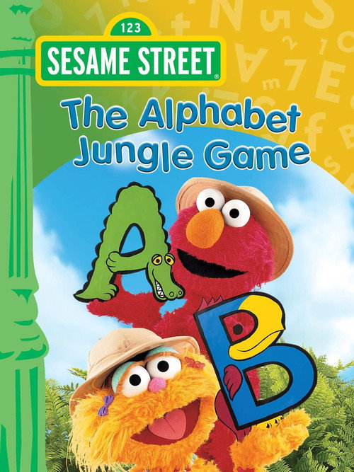 Movie poster for Sesame Street: The Alphabet Jungle Game (1998)