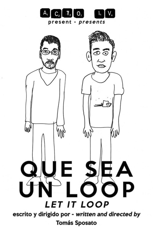Movie poster for Que sea un loop (2013)