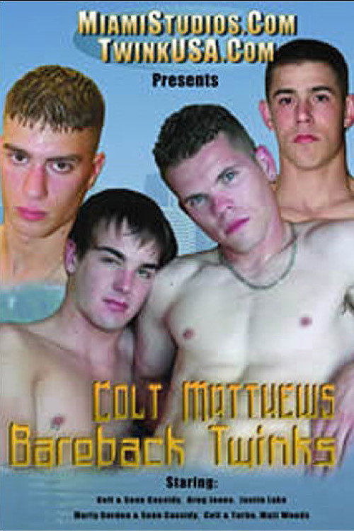 Movie poster for Colt Matthews' Bareback Twinks (2005)