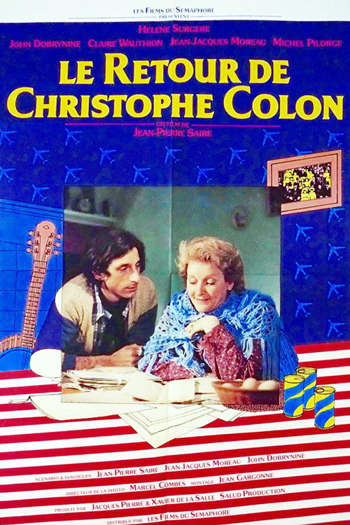 Movie poster for Le retour de Christophe Colon (1983)