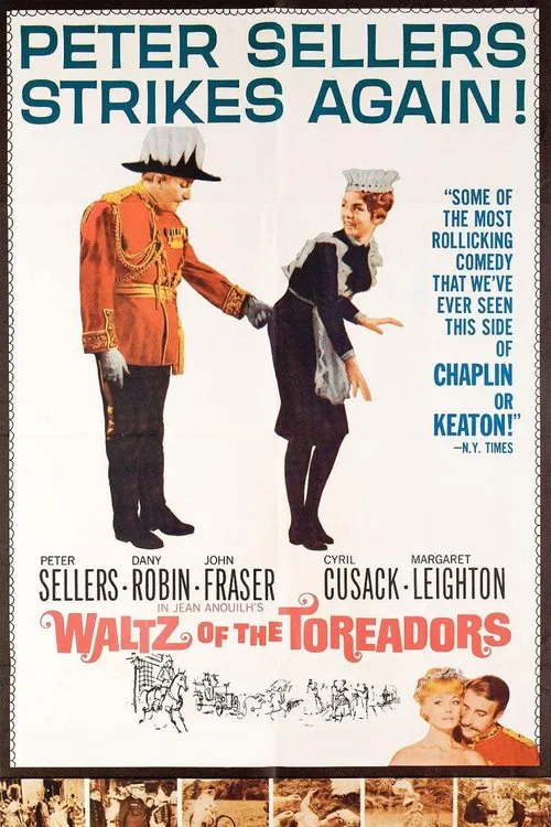 Movie poster for Waltz of the Toreadors (1962)