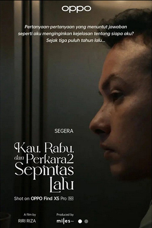 Movie poster for Kau, Rabu, dan Perkara2 Sepintas Lalu (2022)