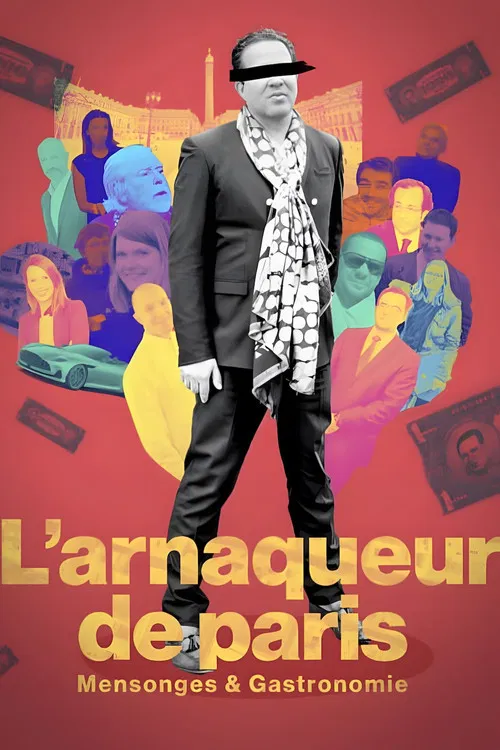 Movie poster for L'arnaqueur de Paris : Mensonges et gastronomie (2026)