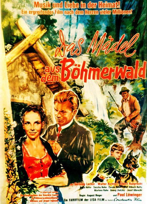 Movie poster for Das Mädel aus dem Böhmerwald (1965)