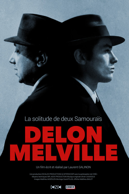 Movie poster for Delon-Melville, la solitude de deux samouraïs (2024)