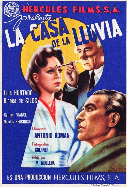 Movie poster for La casa de la lluvia (1943)