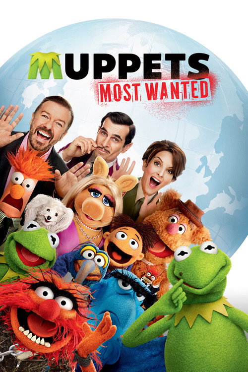Movie poster for Muppets Most Wanted (2014)