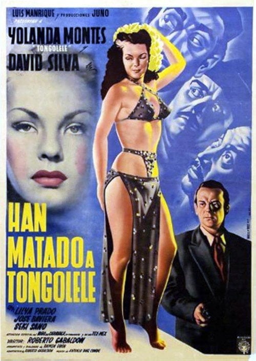 Movie poster for Tongolele Has Been Killed (1948)