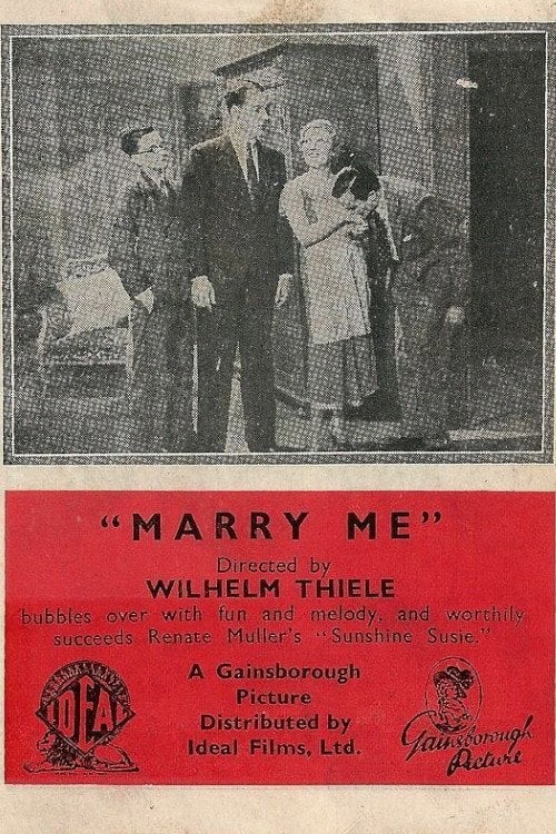 Movie poster for Marry Me (1932)