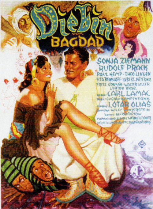 Movie poster for The Thief of Bagdad (1952)
