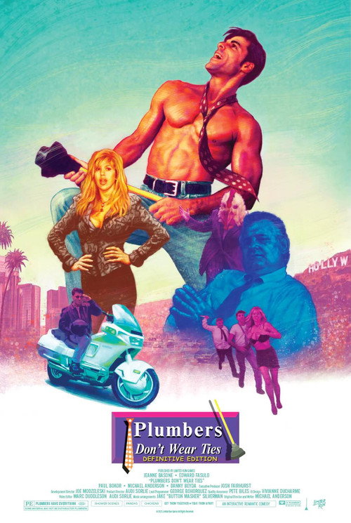 Movie poster for Plumbers Don't Wear Ties (1993)