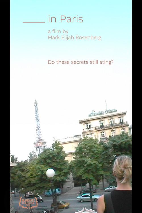 Movie poster for _____ in Paris (2026)