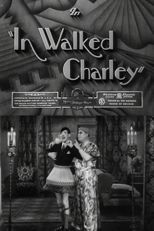 Movie poster for In Walked Charley (1932)