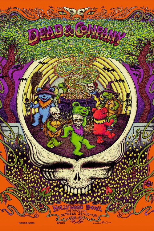 Movie poster for Dead & Company: 2021.10.30 Hollywood Bowl - Hollywood, CA (2021)