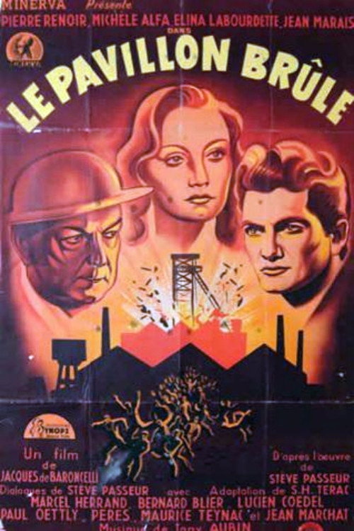 Movie poster for The Pavilion Burns (1941)