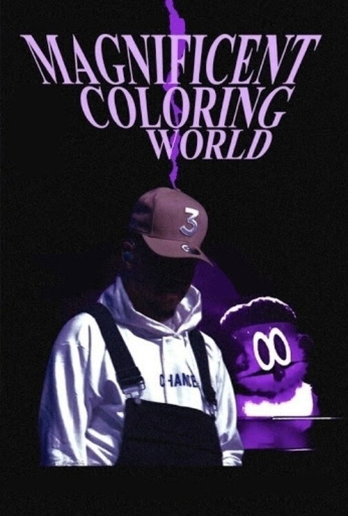 Movie poster for Chance the Rapper's Magnificent Coloring World (2021)