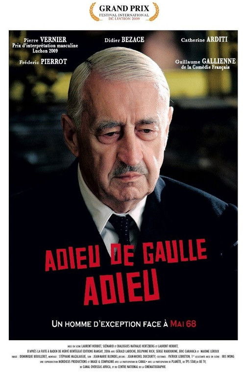 Movie poster for Adieu De Gaulle, adieu (2009)