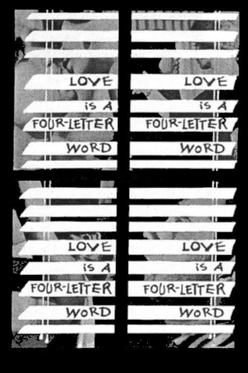Movie poster for Love Is a Four Letter Word (1966)