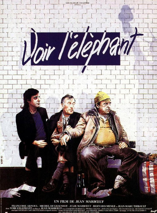 Movie poster for Voir l'éléphant (1990)