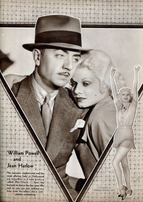 Movie poster for The Love Story of Jean Harlow and William Powell (2023)
