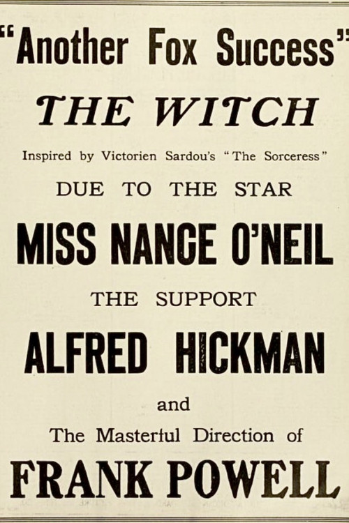 Movie poster for The Witch (1916)