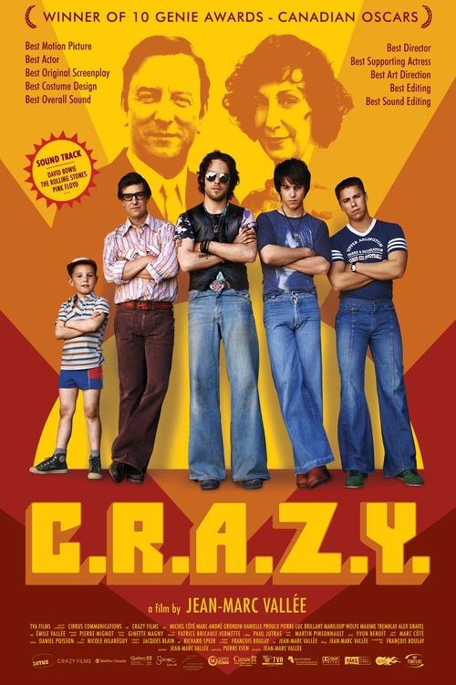 Movie poster for C.R.A.Z.Y. (2005)