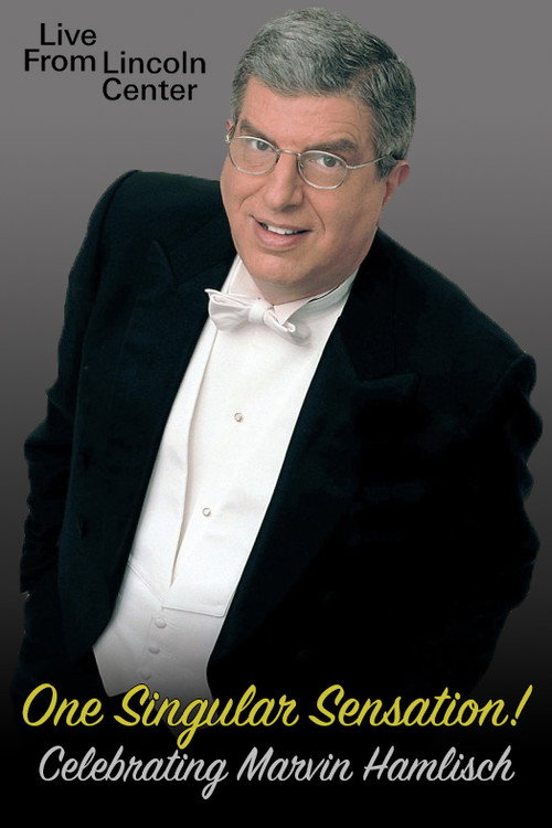 Movie poster for One Singular Sensation! Celebrating Marvin Hamlisch (2012)