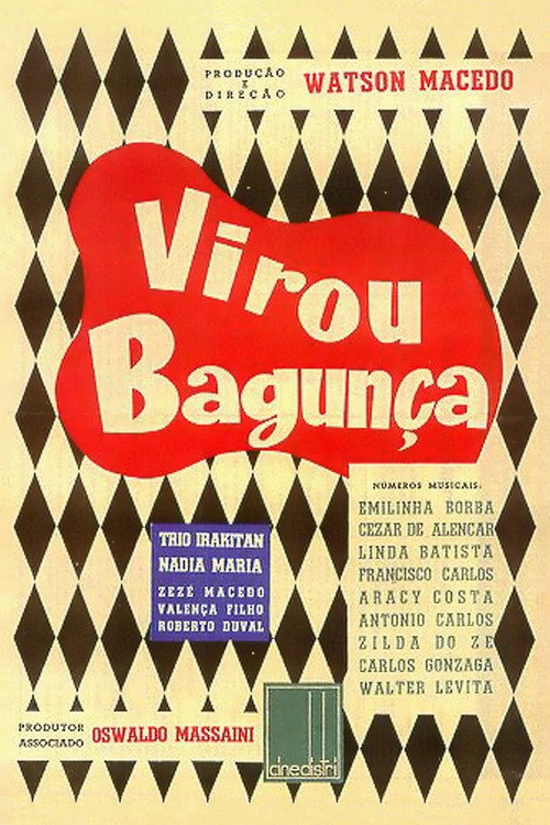 Movie poster for Virou Bagunça (1961)