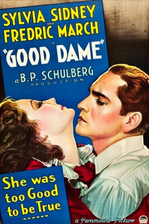 Movie poster for Good Dame (1934)