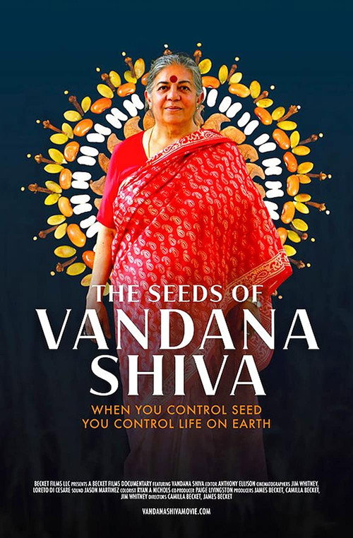 Movie poster for The Seeds of Vandana Shiva (2021)