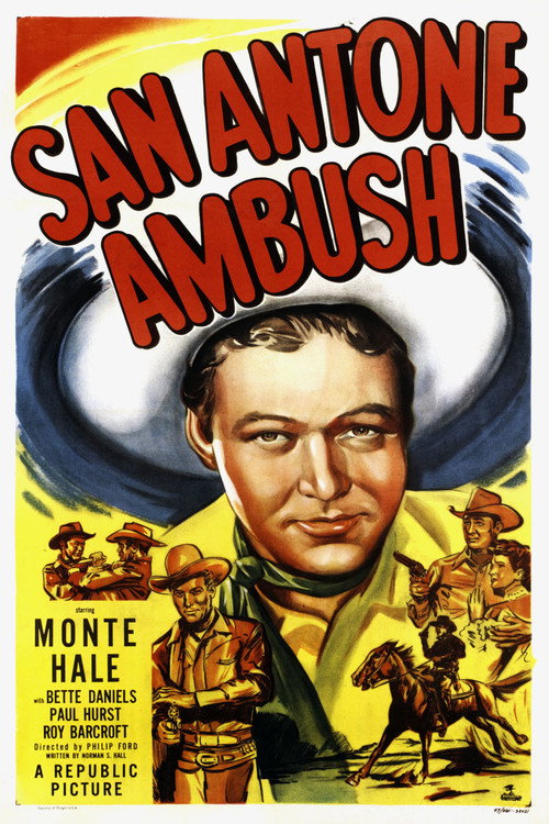 Movie poster for San Antone Ambush (1949)