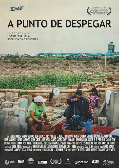 Movie poster for A punto de despegar (2015)