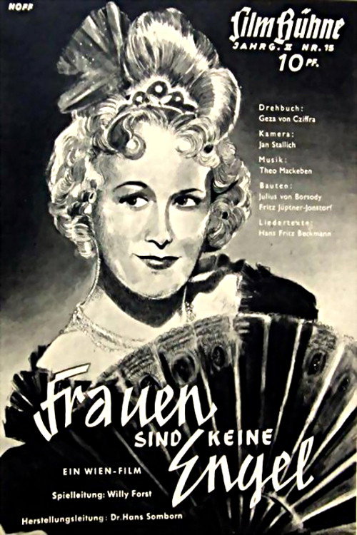 Movie poster for Women Are No Angels (1943)