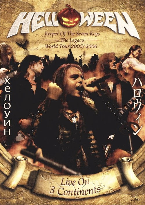 Movie poster for Helloween: Live on Three Continents (2007)