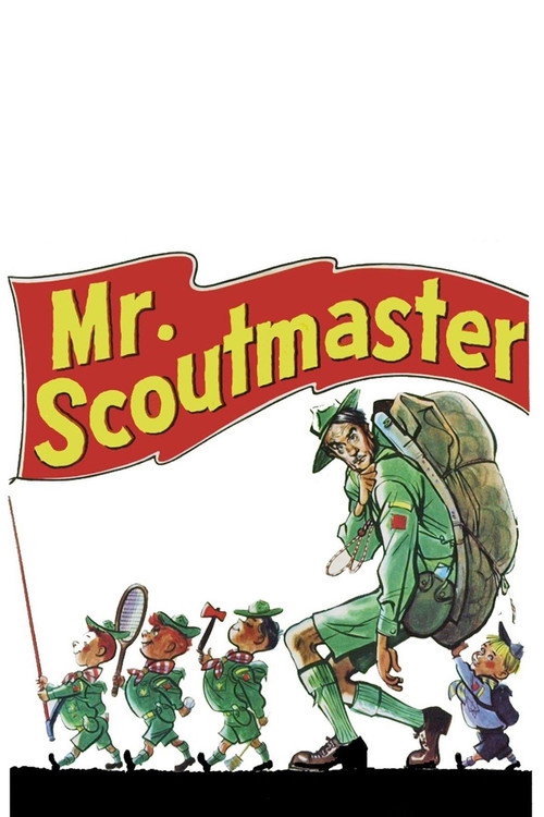 Movie poster for Mister Scoutmaster (1953)