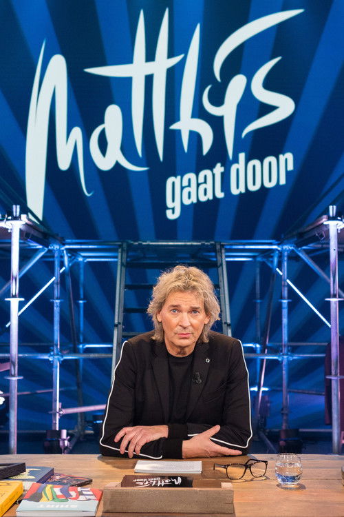 Matthijs gaat door poster