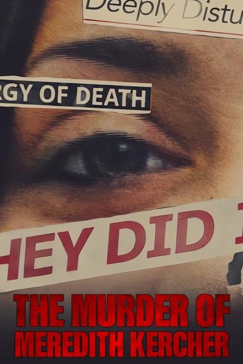 Movie poster for The Murder of Meredith Kercher (2023)