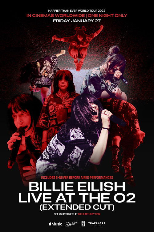 Movie poster for Billie Eilish: Live at the O2 (Extended Cut) (2023)