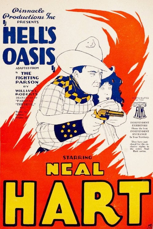 Movie poster for Hell's Oasis (1920)
