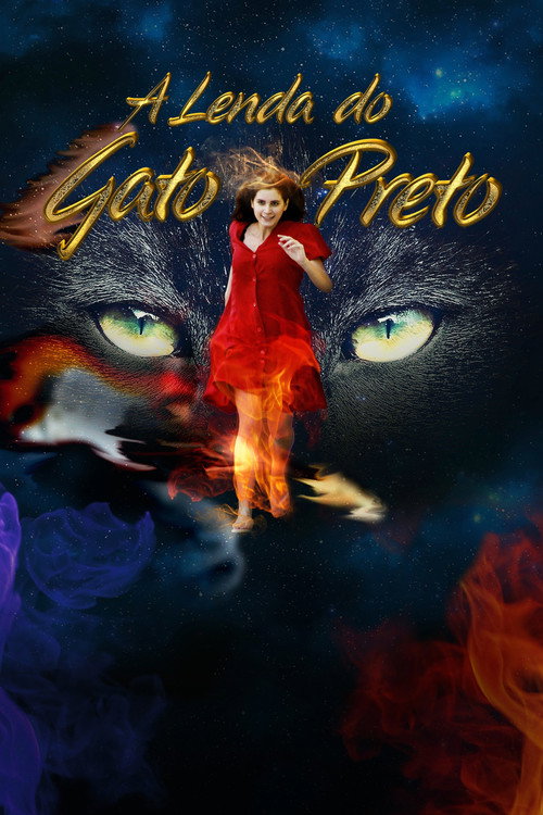 Movie poster for A Lenda do Gato Preto (2015)