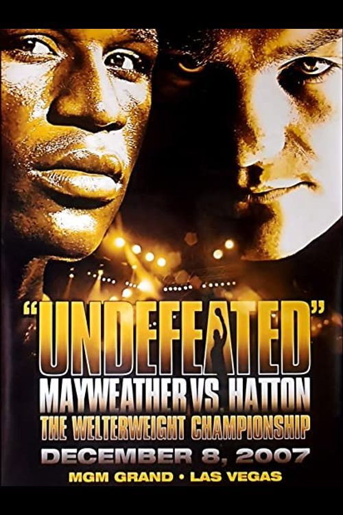 Movie poster for Floyd Mayweather Jr. vs. Ricky Hatton (2007)