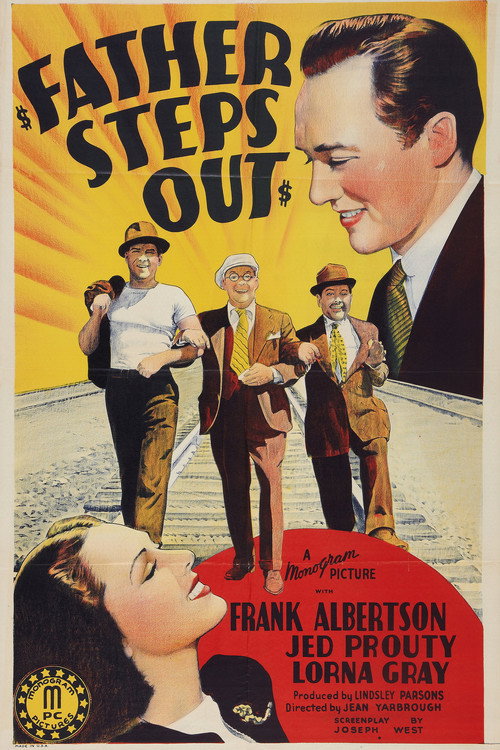 Movie poster for Father Steps Out (1941)
