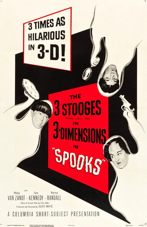 Movie poster for Spooks! (1953)