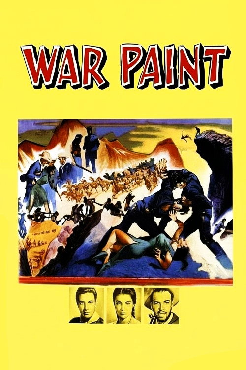 Movie poster for War Paint (1953)