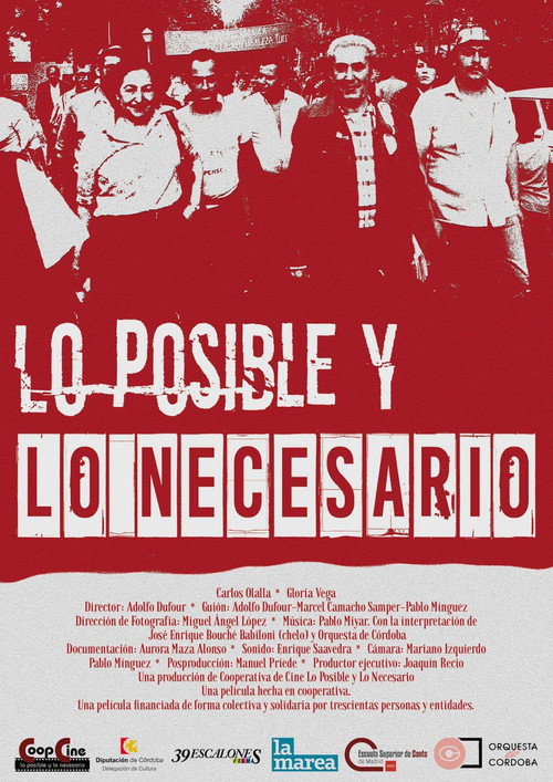 Movie poster for Marcelino Camacho: Lo posible y lo necesario (2018)